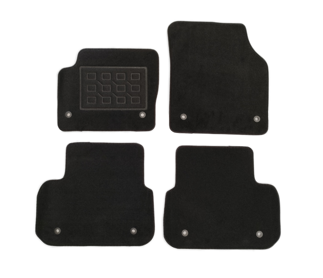 Covorase mocheta Land Rover Range Rover Discovery Sport 2014-prezent, Negre, set de 4 Buc.
