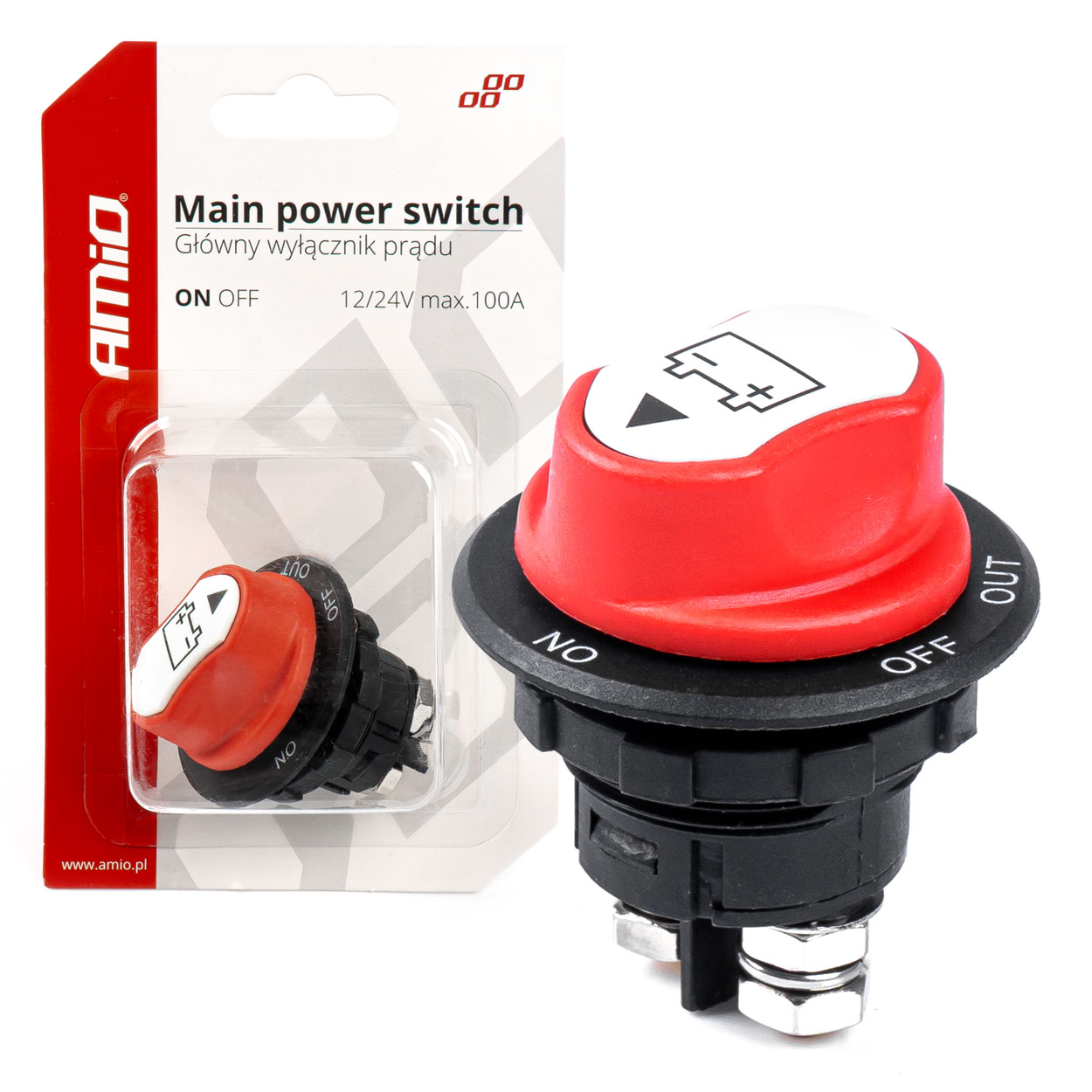 Contact general 12/32V max 100A, AMIO, 1 buc