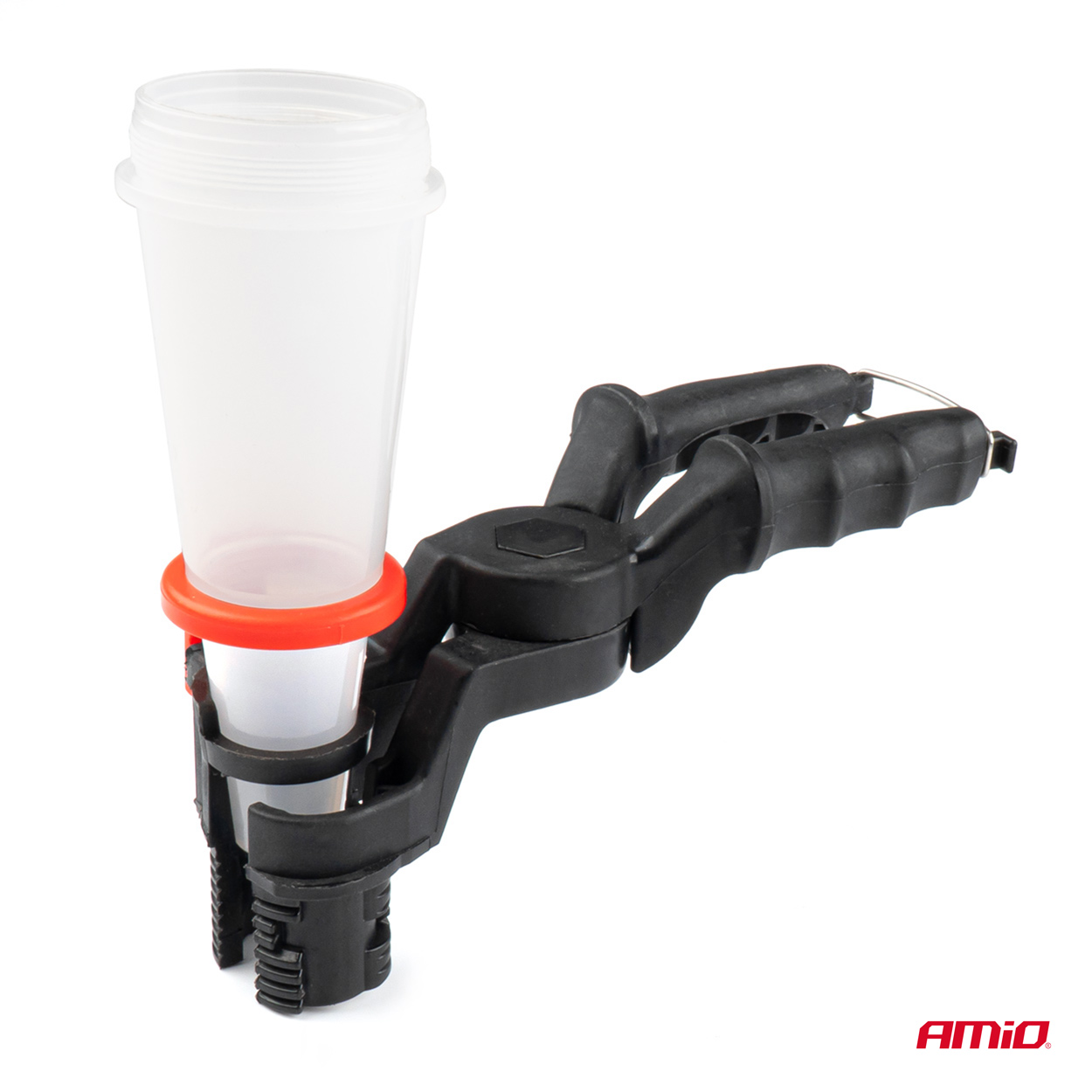 Palnie pentru ulei de motor cu suport, 125mm, AMIO, 1 buc