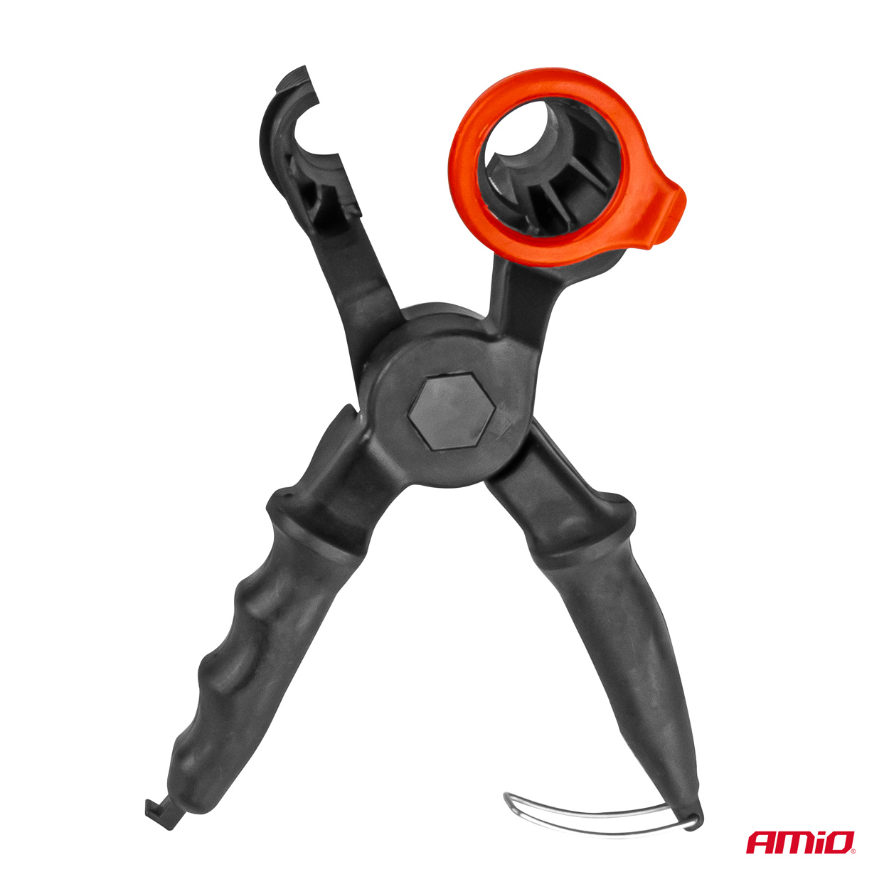 Palnie pentru ulei de motor cu suport, 125mm, AMIO, 1 buc