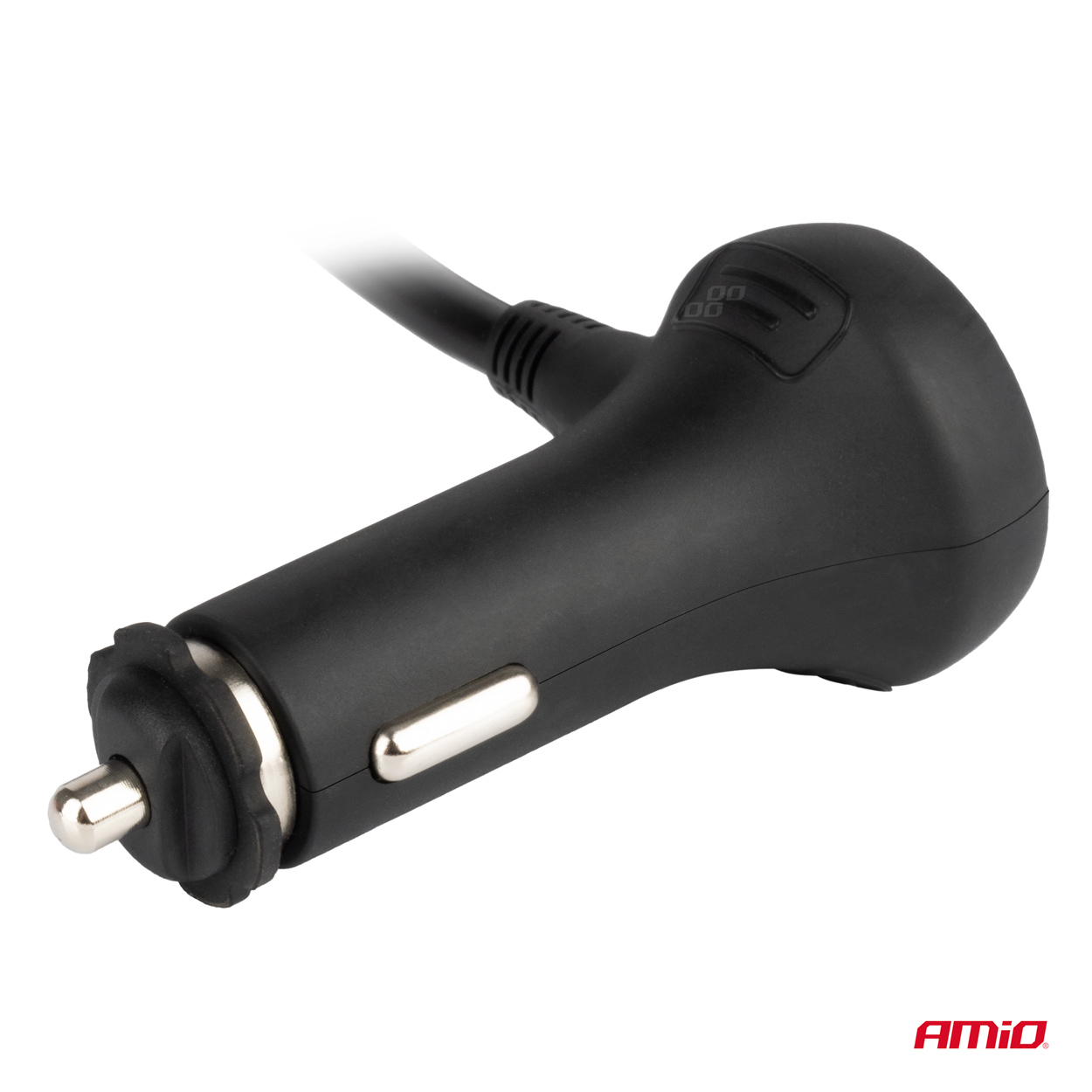 Triplu stecher bricheta, priza cu prelungitor, cu volmetru 12V USB 2.0, USB C
