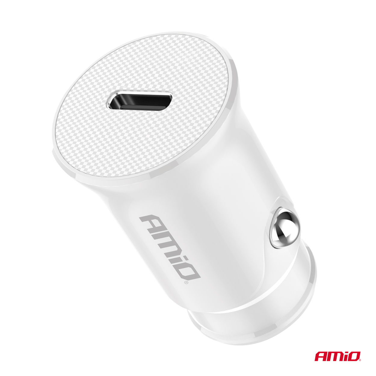 Incarcator auto USB-C 20W 12/24V, AMIO, 1 buc