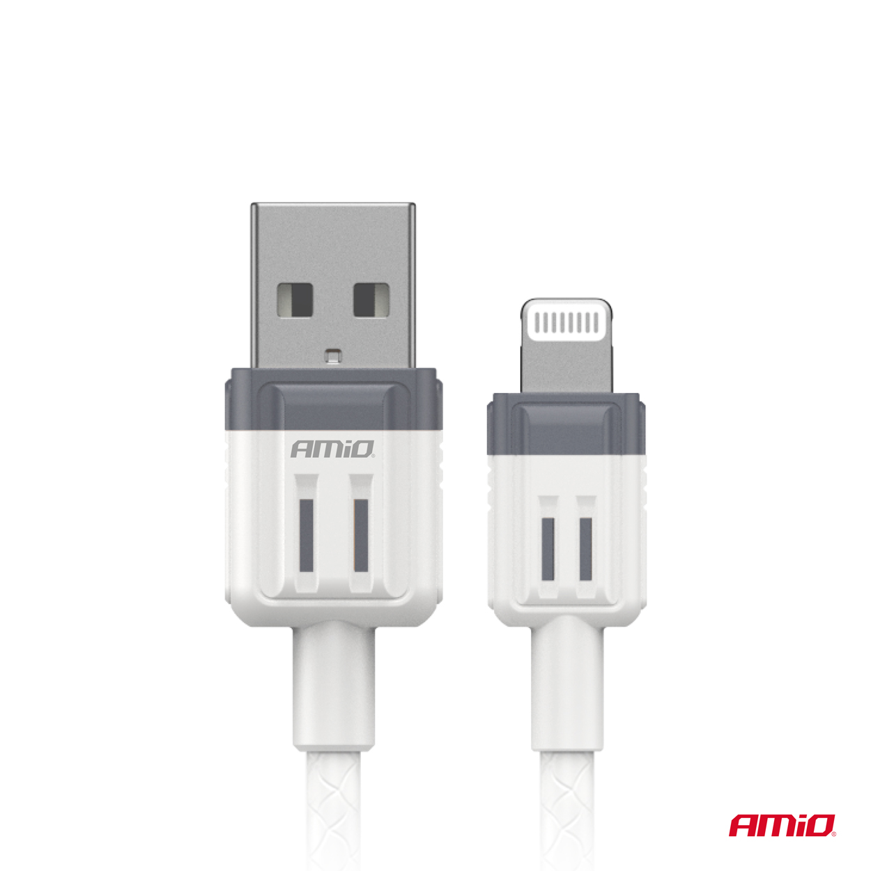 Cablu USB-Lightning 3A 100cm FullLINK, AMIO, 1buc