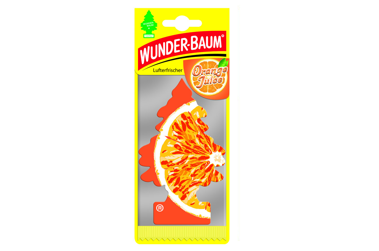 Odorizant auto bradut, Orange, Wunder Baum, 1 buc