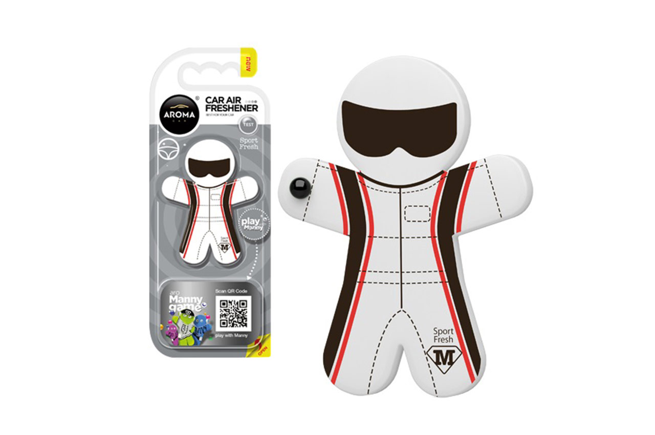 Odorizant auto grila ventilatie aroma, Car Manny - Sport Fresh, AMIO, 1buc