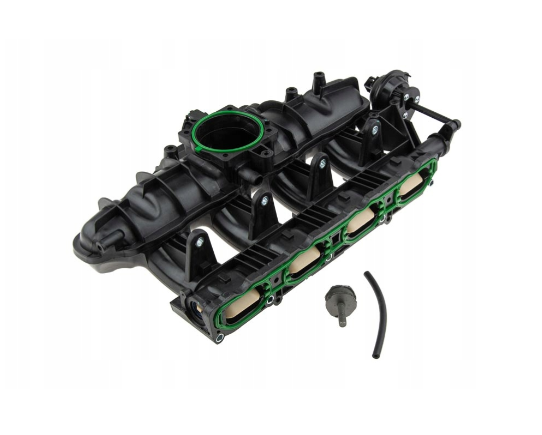 Modul conducta admisie Audi A3 1.8tfsi 2003-, Tt 1.8tfsi 2006-, Seat Altea 1.8tfsi 2004-, Leon 1.8tfsi 2005-, Toledo 1.8tfsi 2004-, Skoda Octavia 2 1.8tfsi 2004-, Superb 1.8tfsi 2008-, Vw Passat B6 1.8tfsi 2005-, Cu senzor si Supapa, 06J133201L