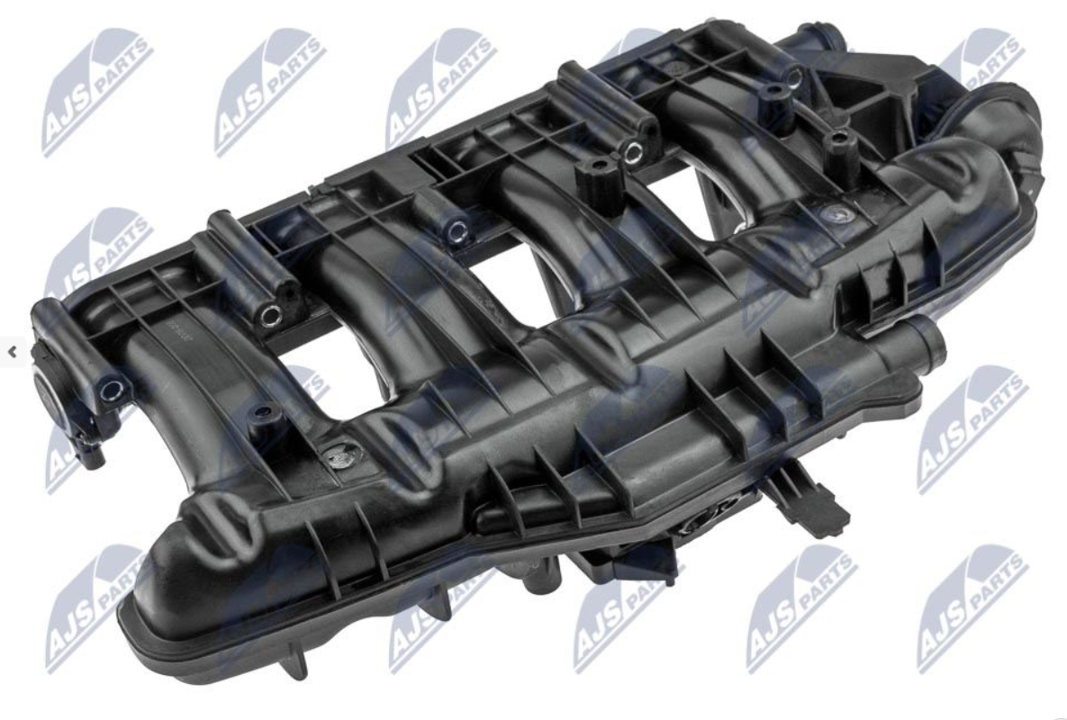 Modul conducta admisie Audi A3 1.8tfsi 2003-, Tt 1.8tfsi 2006-, Seat Altea 1.8tfsi 2004-, Leon 1.8tfsi 2005-, Toledo 1.8tfsi 2004-, Skoda Octavia 2 1.8tfsi 2004-, Superb 1.8tfsi 2008-, Vw Passat B6 1.8tfsi 2005-, Cu senzor si Supapa, 06J133201L