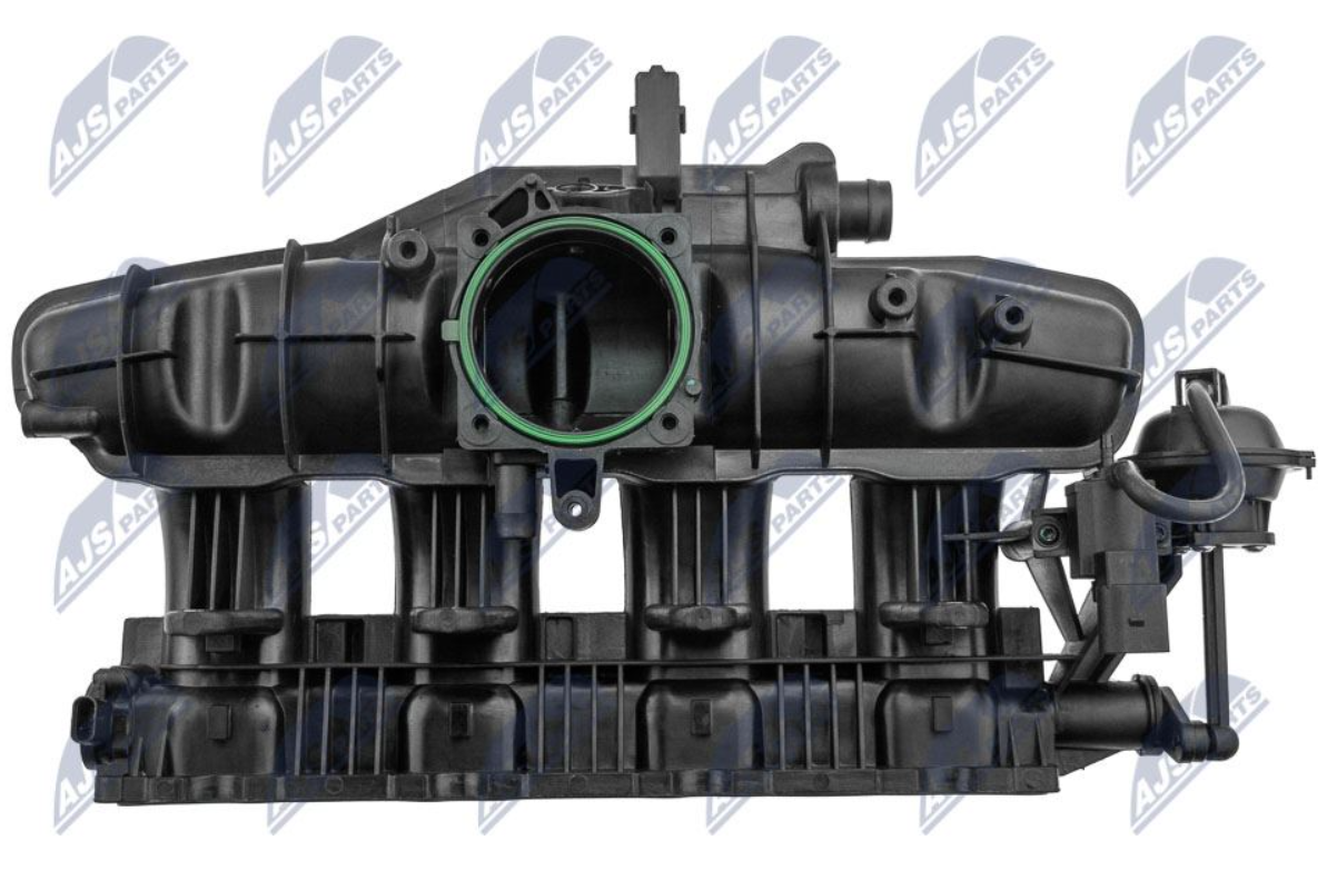 Modul conducta admisie Audi A3 1.8tfsi 2003-, Tt 1.8tfsi 2006-, Seat Altea 1.8tfsi 2004-, Leon 1.8tfsi 2005-, Toledo 1.8tfsi 2004-, Skoda Octavia 2 1.8tfsi 2004-, Superb 1.8tfsi 2008-, Vw Passat B6 1.8tfsi 2005-, Cu senzor si Supapa, 06J133201L