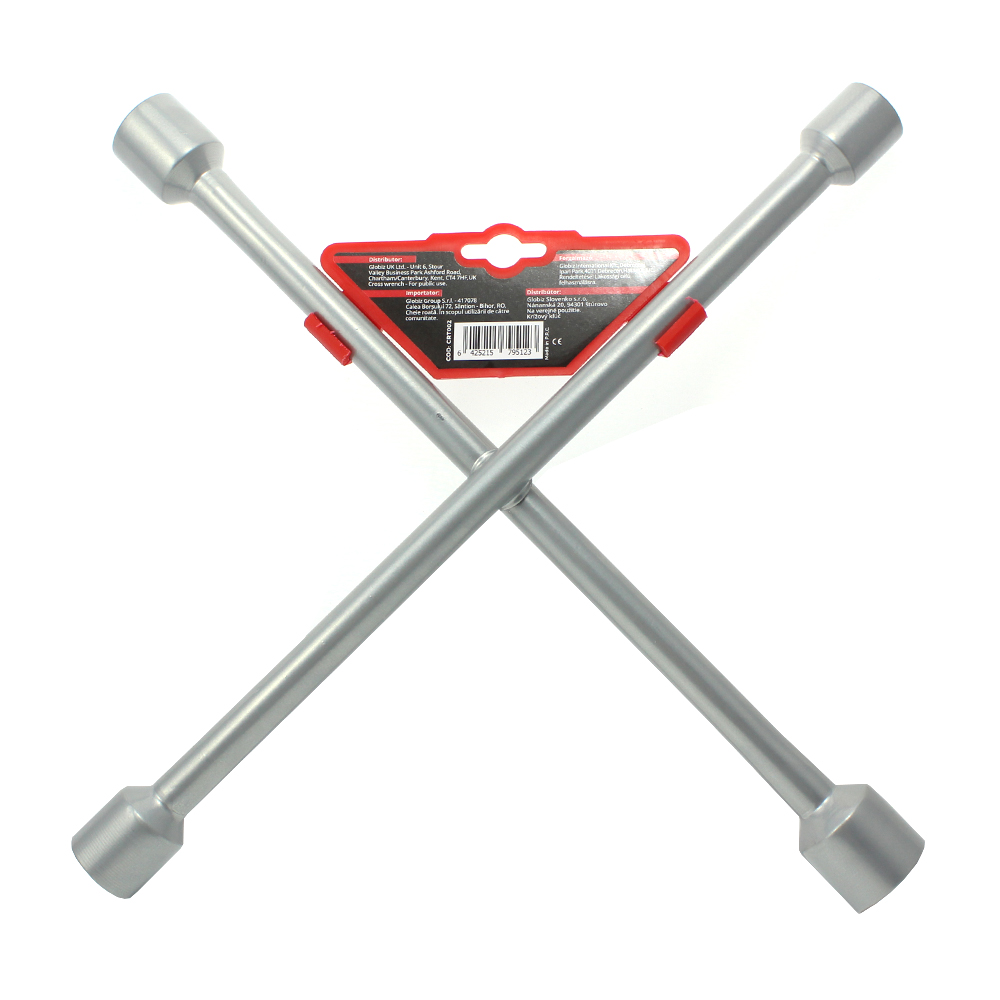 Cheie de roata in cruce 17, 19, 21, 23mm, 1 buc., CRT002