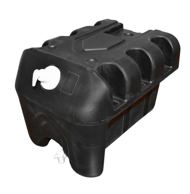 Rezervor apa 30L plastic negru 332x420x331 mm
