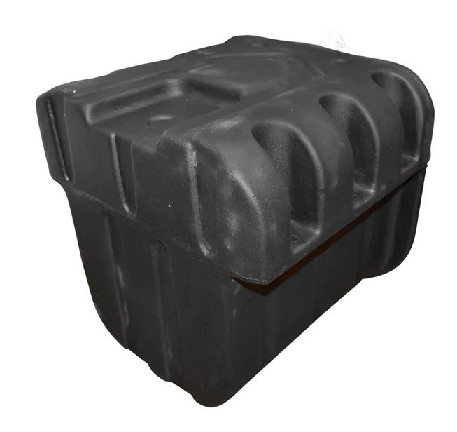 Rezervor apa 50L plastic negru 420x440x400 mm