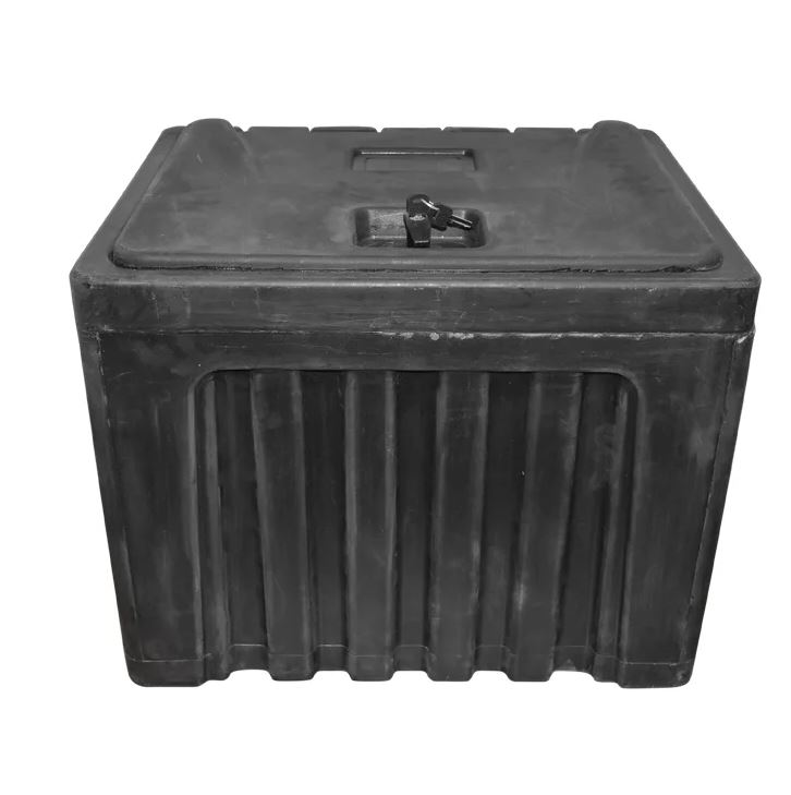 Lada pentru scule fara suport, din plastic negru 468x470x600 mm