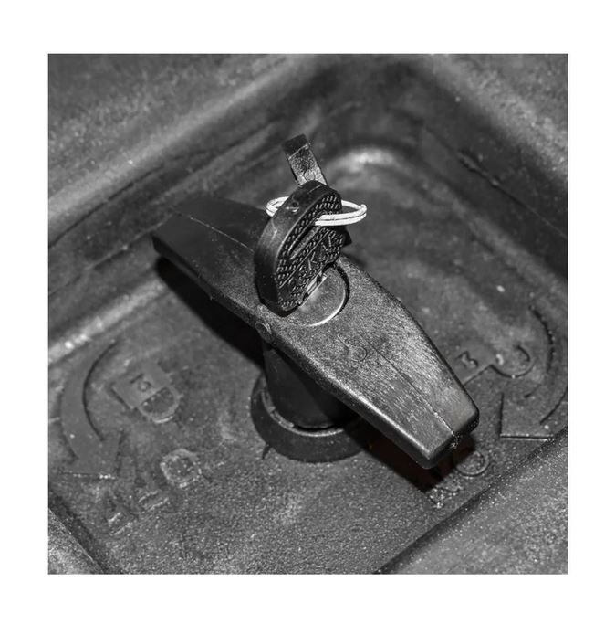 Lada pentru scule fara suport, din plastic negru 468x470x600 mm