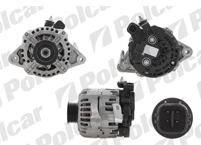Alternator Toyota Yaris ( P9 ), Yaris / Vios Sedan ( P9 ), 1.3 VVT-i (SCP90_), 1.3 (NCP92_), fulie 55mm, 6 nervuri, reconditionat, EU