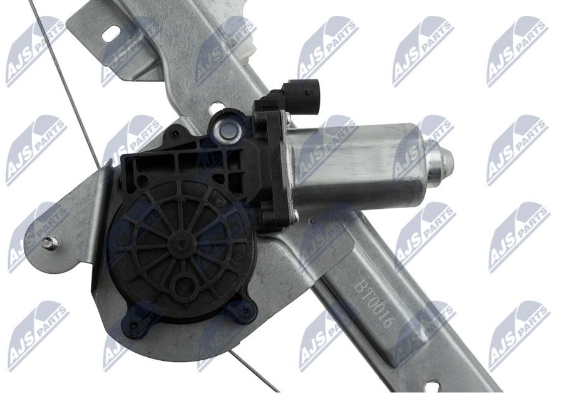Macara geam Dacia Logan 2004-, Fata Stanga, Cu motor, 8200901099