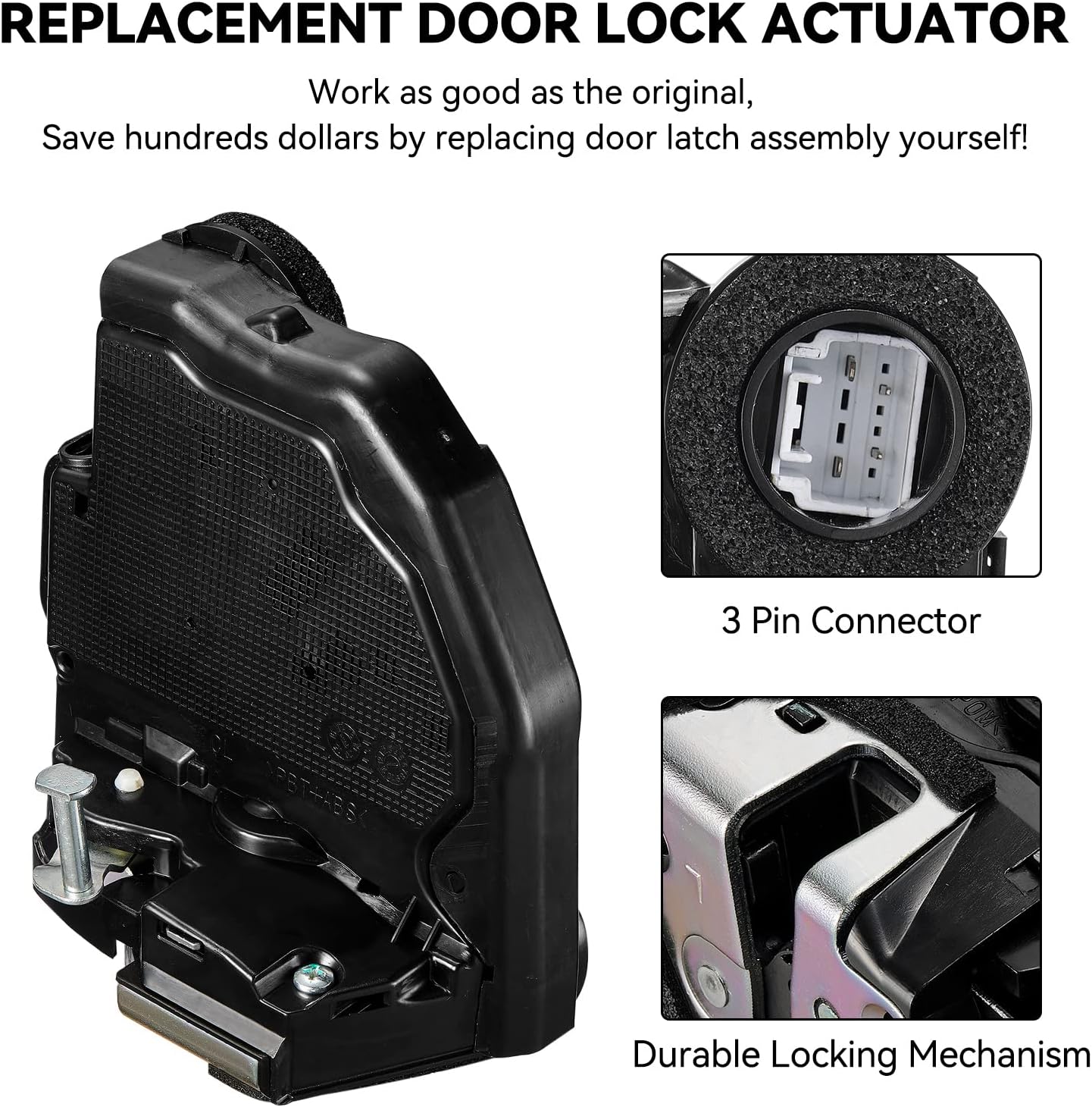 Broasca usa spate, Actuator inchidere centralizata Toyota Prius 2012-, Lexus Es2xx, 350, 300h 2012-, Camry 2006-, Rav4 2012-, Land Cruiser Prado 2009-, Land Cruiser 2017-, PARTEA Stanga, 69060-33120