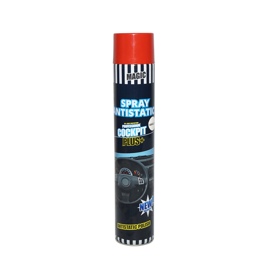 Spray silicon bord antistatic vanilie 750ml
