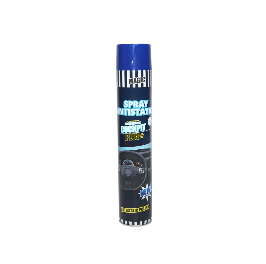 Spray silicon bord antistatic new car 750ml