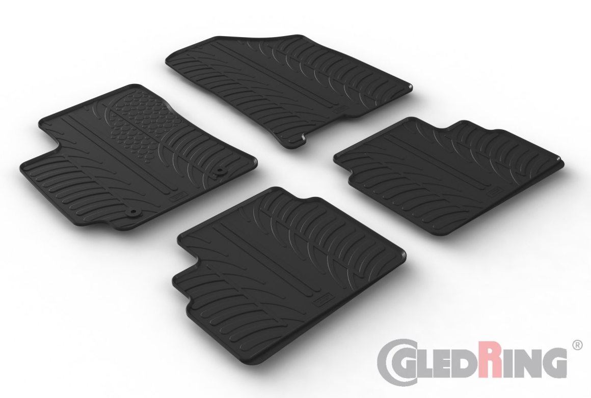 Set covorase auto din cauciuc Hyundai Kona Sx2 / Hybrid Suv 01.2023- (pentru modele cu cutie automata)