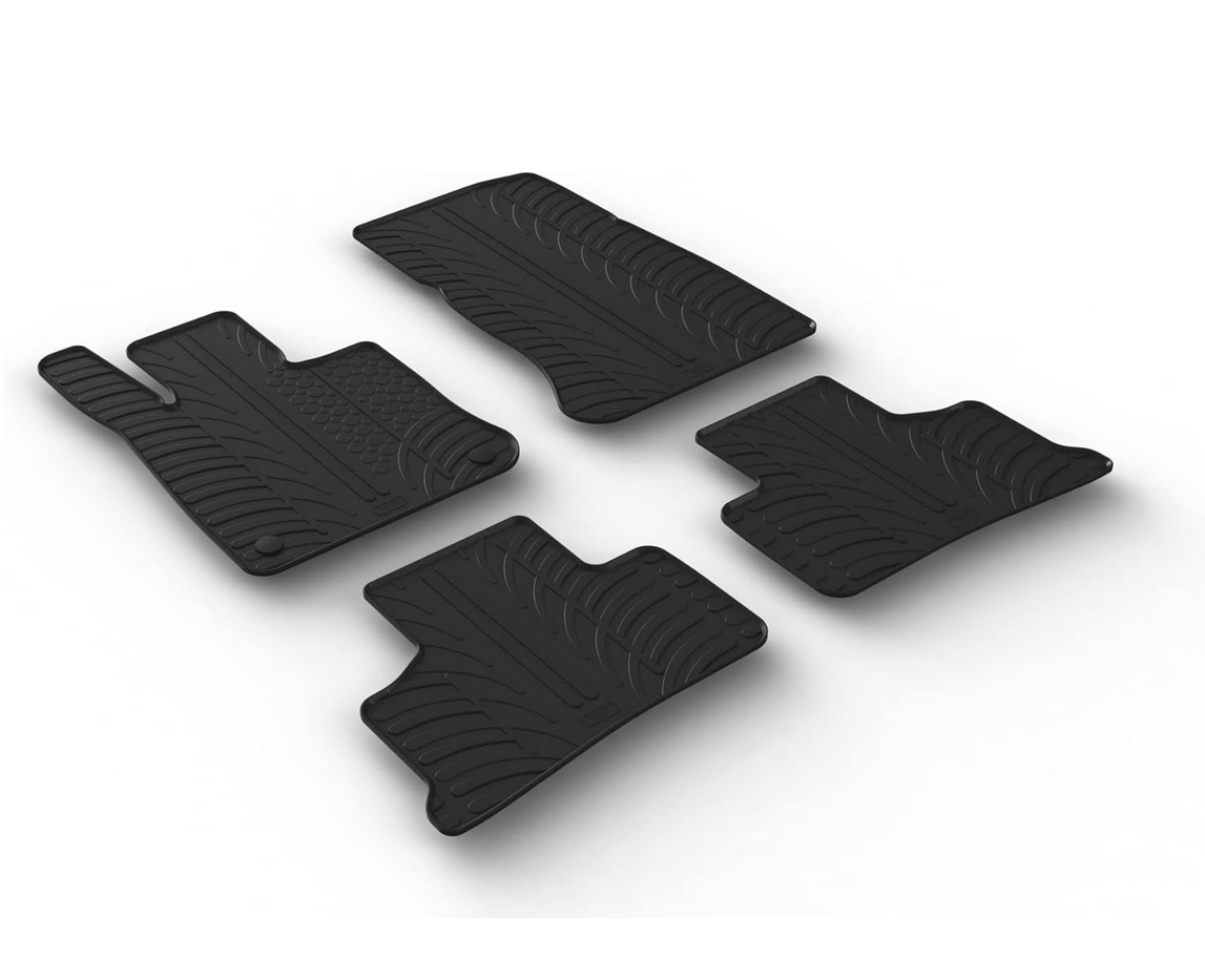 Set covorase auto din cauciuc Mercedes Benz GLC SUV (X254) (MHEV) 06.2022-, pentru modele cu cutie automata, 4 bucati, Gledring