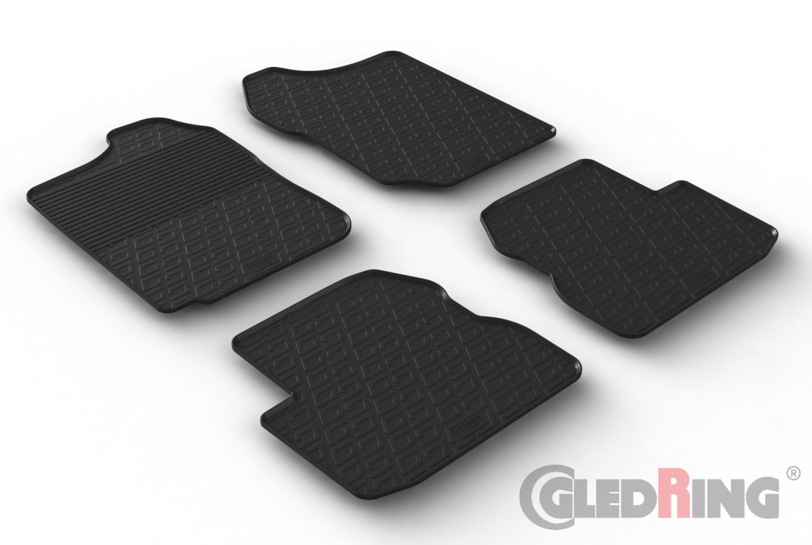 Set covorase auto din cauciuc Suzuki Jimny (FJ) 1998-2018 (pentru modele cu cutie manuala)