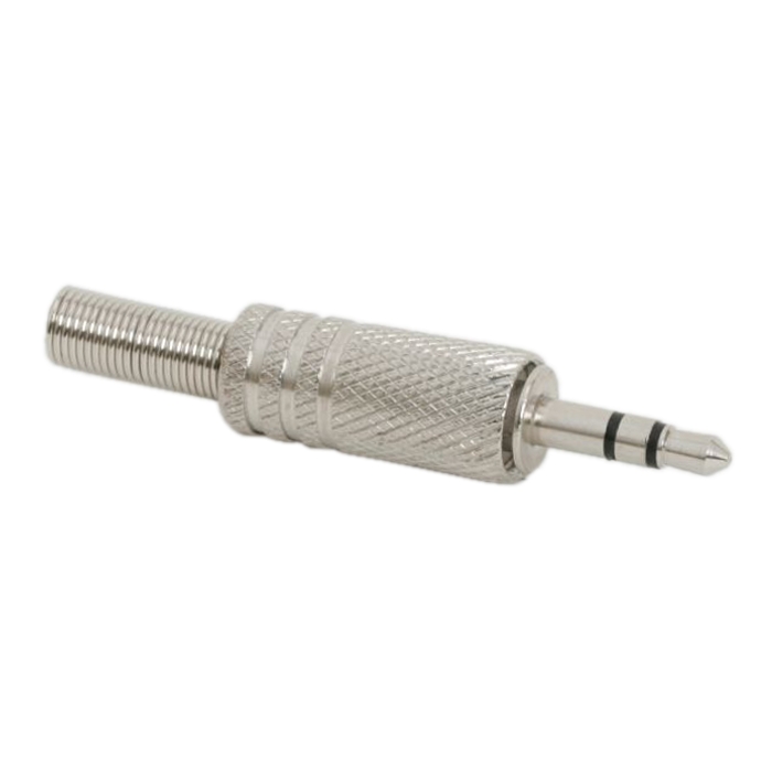 Fisa jack stereo 3,5 mm, metalica, set 10 buc