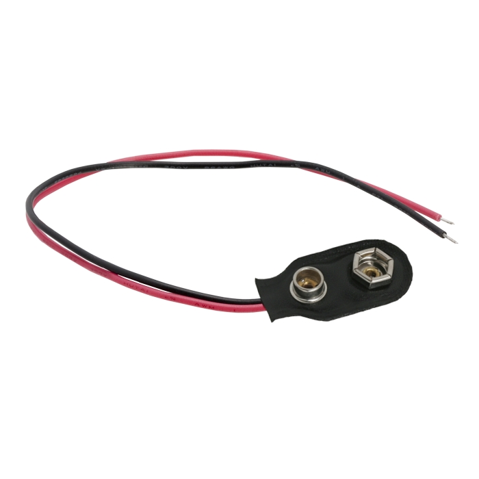 Conector baterie 9V 110mm, set 10 buc