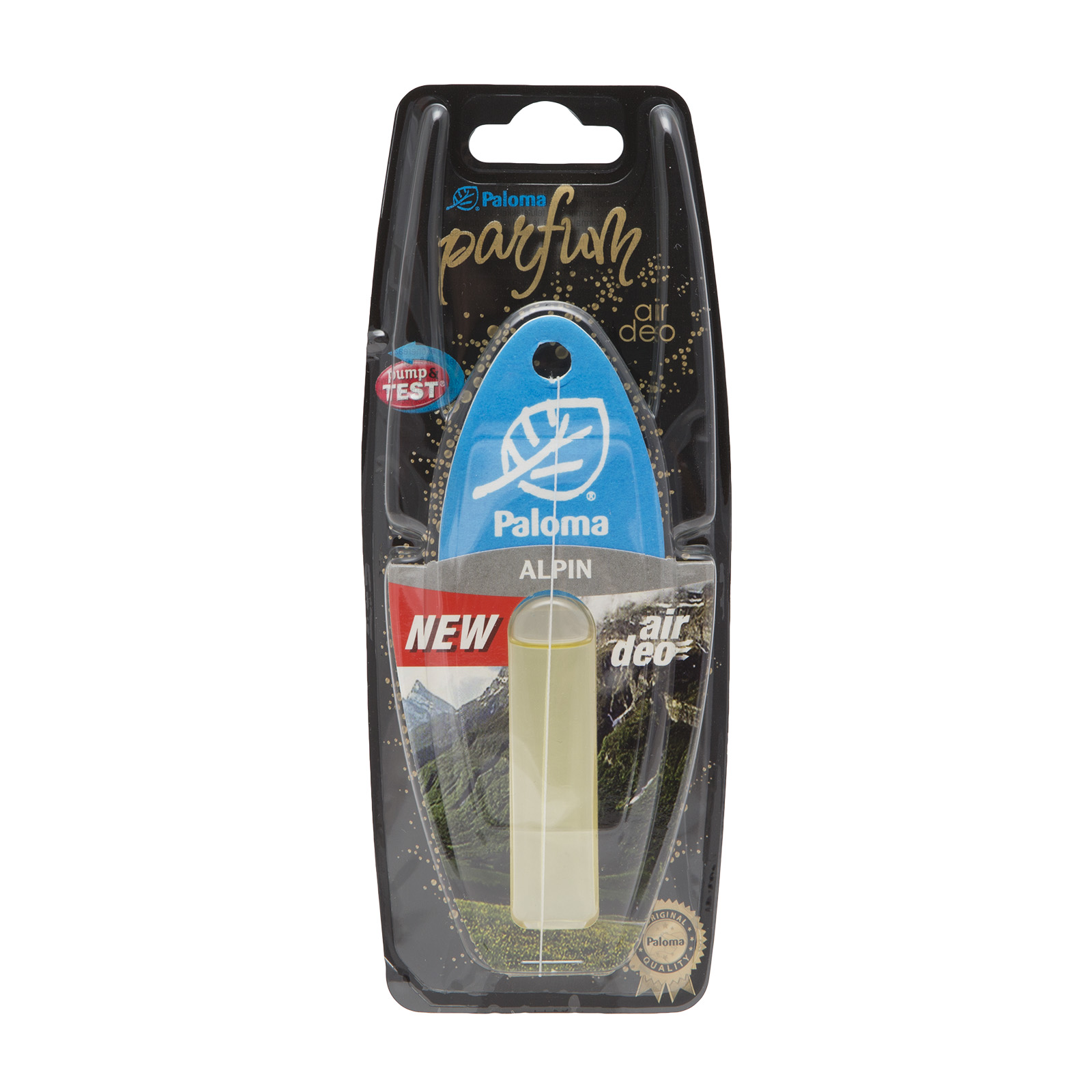 Odorizant auto bradut Paloma parfum alpin, 10 buc.