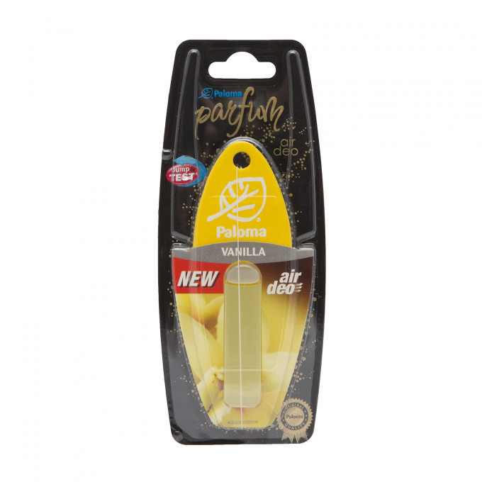 Odorizant auto bradut Paloma parfum Vanilla, 10 buc.