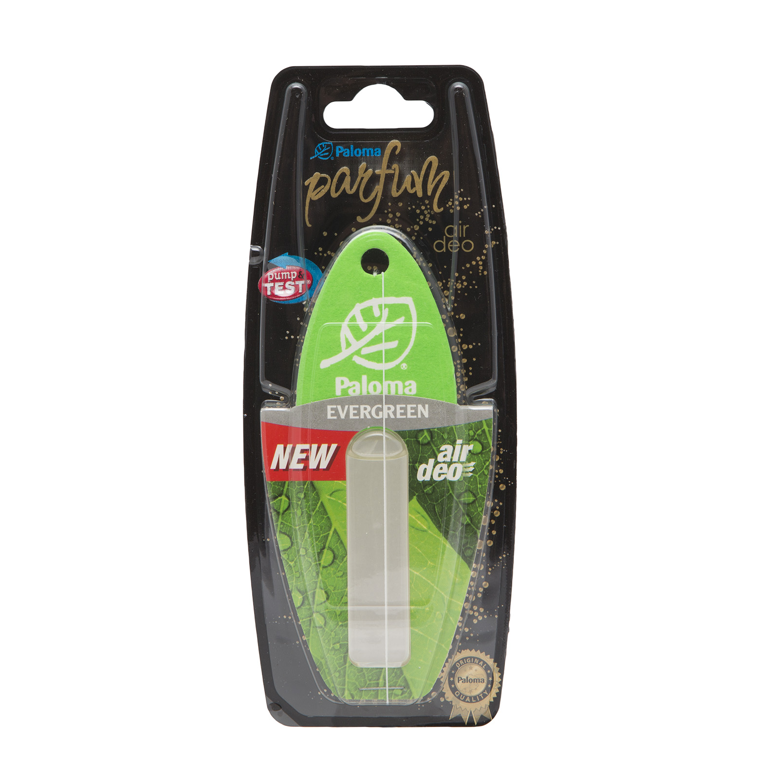 Odorizant auto bradut Paloma parfum evergreen, 10 buc.