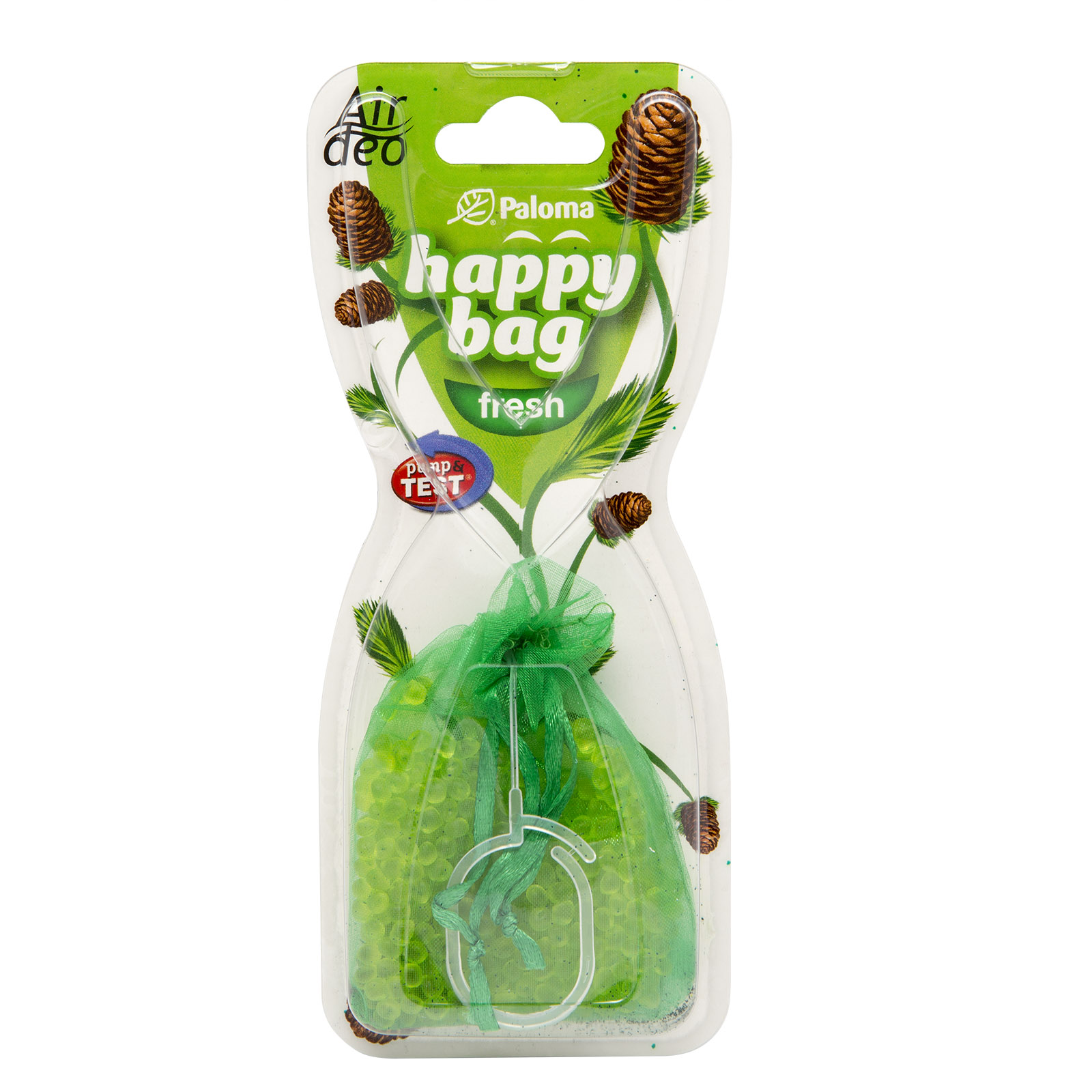 Odorizant auto gel Paloma happy bag fresh, 5 buc.