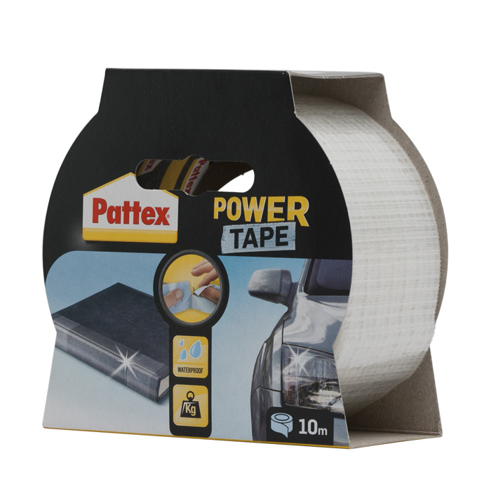 Banda adeziva Pattex pentru reparatii ultra-rezistenta, lungime 10m, culoare transparent