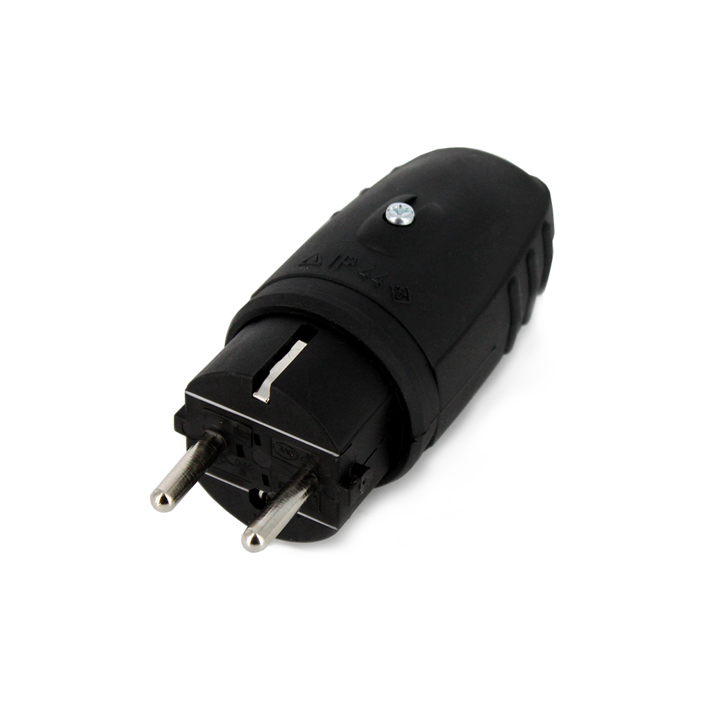 Stecher cauciucat , demontabil pentru cordoane de pana la 3G2.5 H07RN-F ., stecher electric 220v