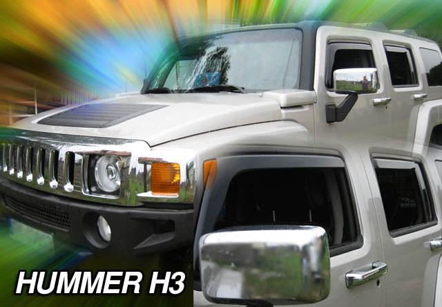 Paravanturi auto Hummer H3, Set Fata si Spate, 4 Buc. marca HEKO Polonia