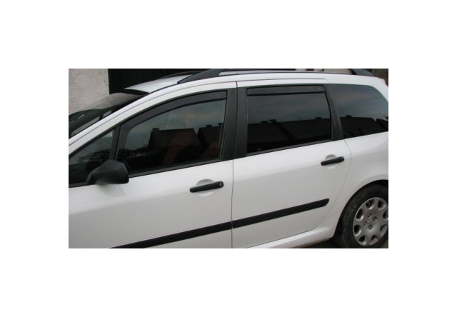 Paravanturi auto Peugeot 307 Combi, 2001-, Set Fata si Spate, 4 Buc. marca HEKO Polonia