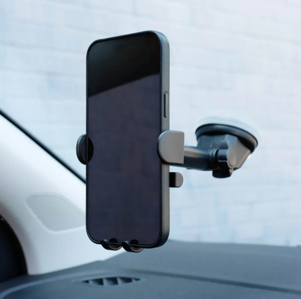 Suport telefon auto cu inchidere automata si rotatie 360 grade (60-90mm)