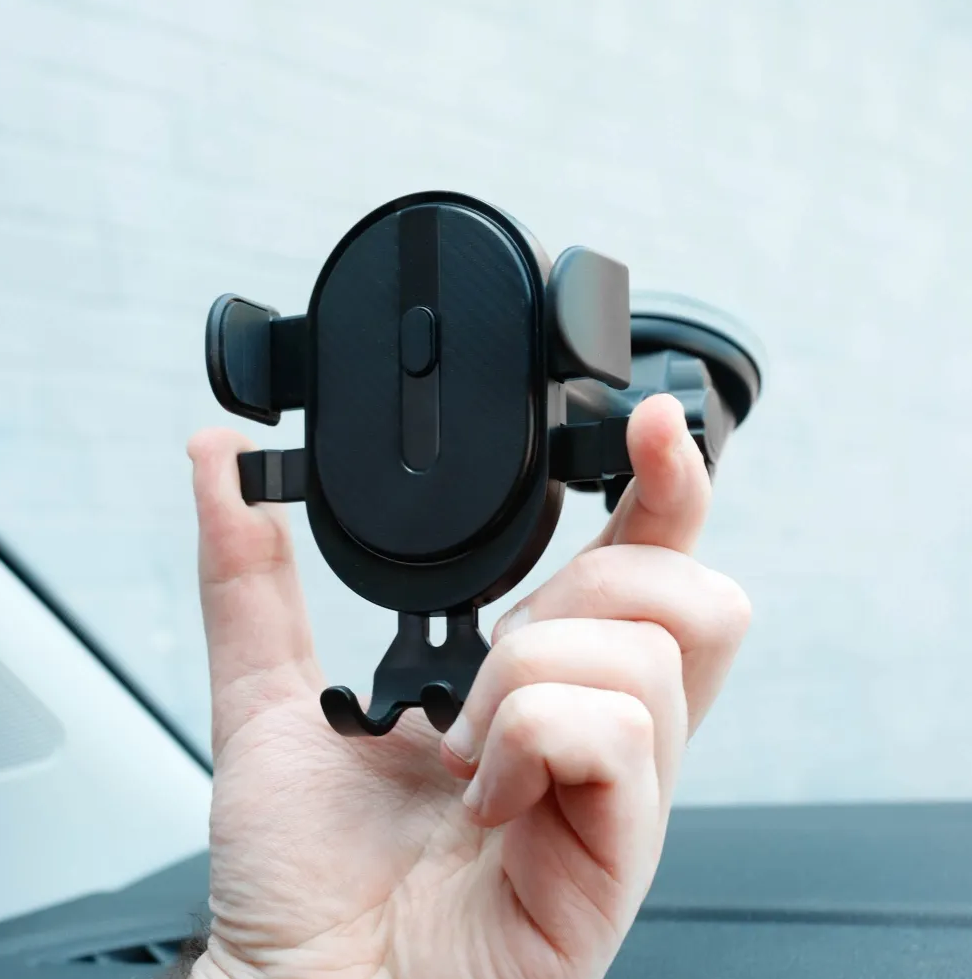 Suport telefon auto cu inchidere automata si rotatie 360 grade (60-90mm)