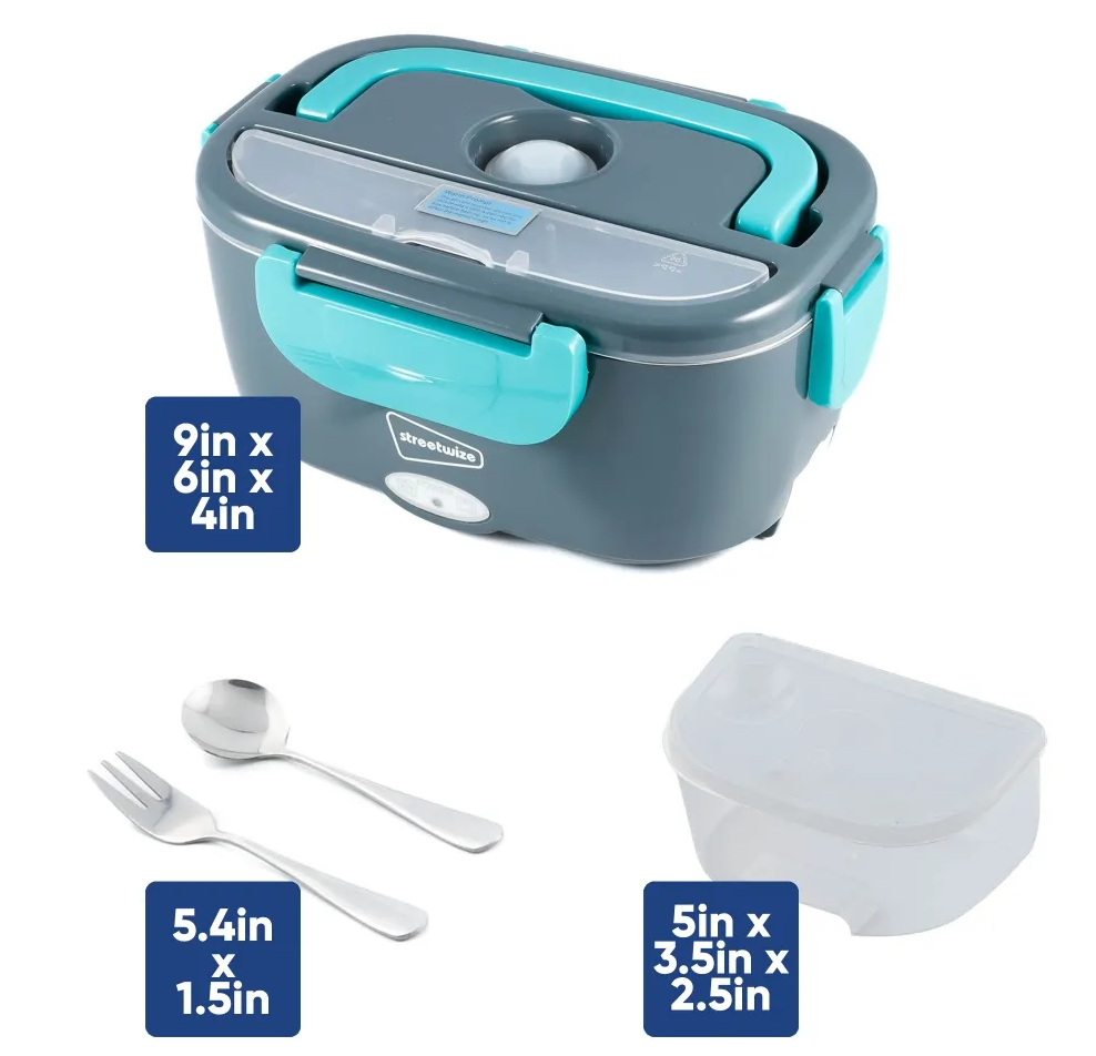 Caserola electrică pentru Încălzirea Mâncării, 12V 1.5L