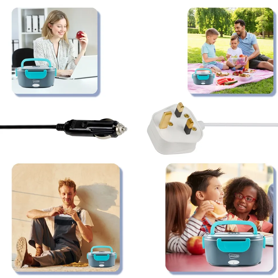 Caserola electrică pentru Încălzirea Mâncării, 12V 1.5L