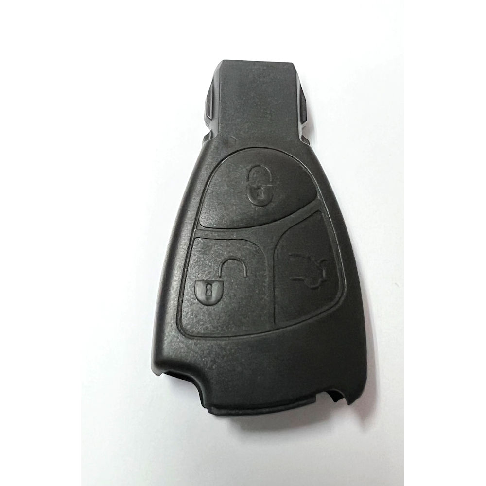 Carcasa telecomanda compatibila Mercedes cu 3 butoane, fara cip, fara partea electronica din interior