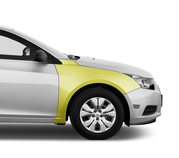 Aripa fata Skoda Octavia 2 (1Z3/1Z5), 10.2008-12.2013, partea Dreapta, fara gaura pentru semnalizare, 1Z0821106C, 692302 INDOITA