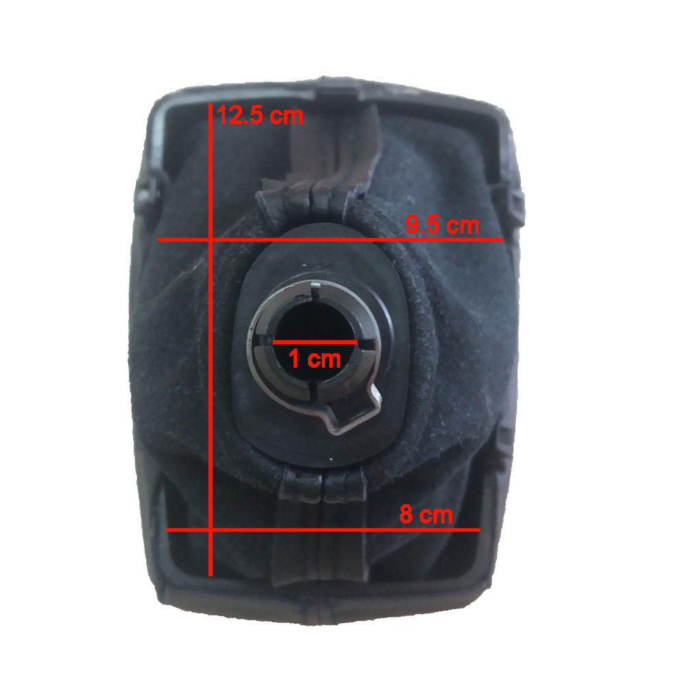 Nuca schimbator cu manson Audi A4 , diametru gaura nuca 12mm, husa schimbator cu 5 trepte