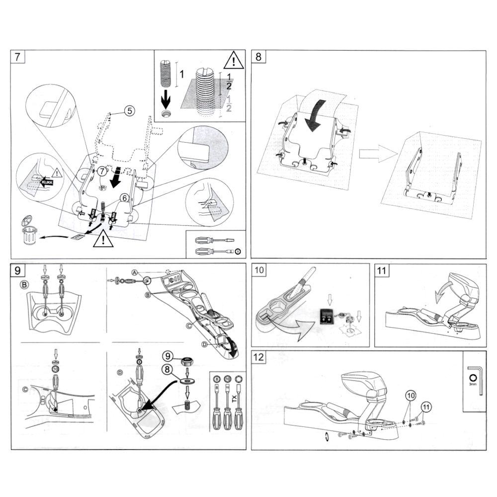 Cotiera BestAutoVest pentru Dacia Duster 04.2010-06.2013 (Phase 1), - CU DEFECT