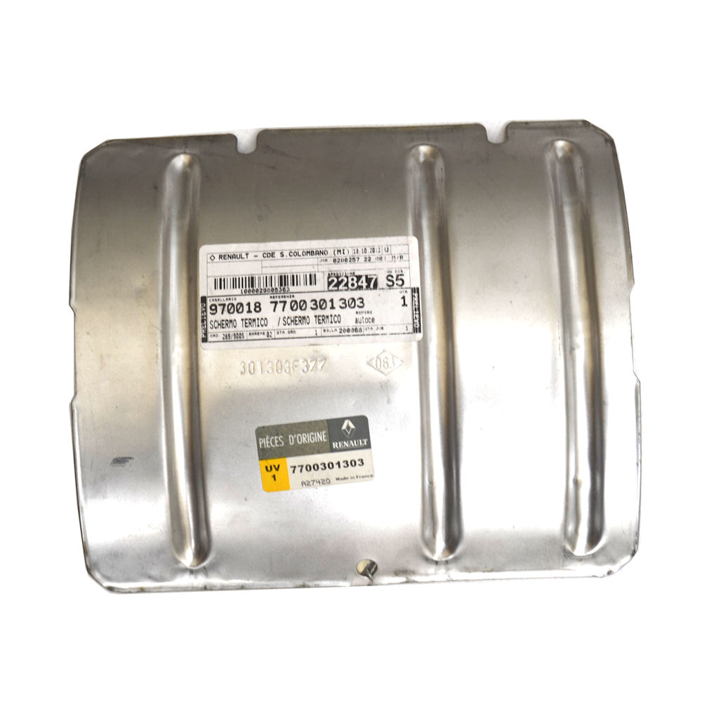 Ecran termic sistem evacuare Renault Kangoo FC0, produs Original 7700301303