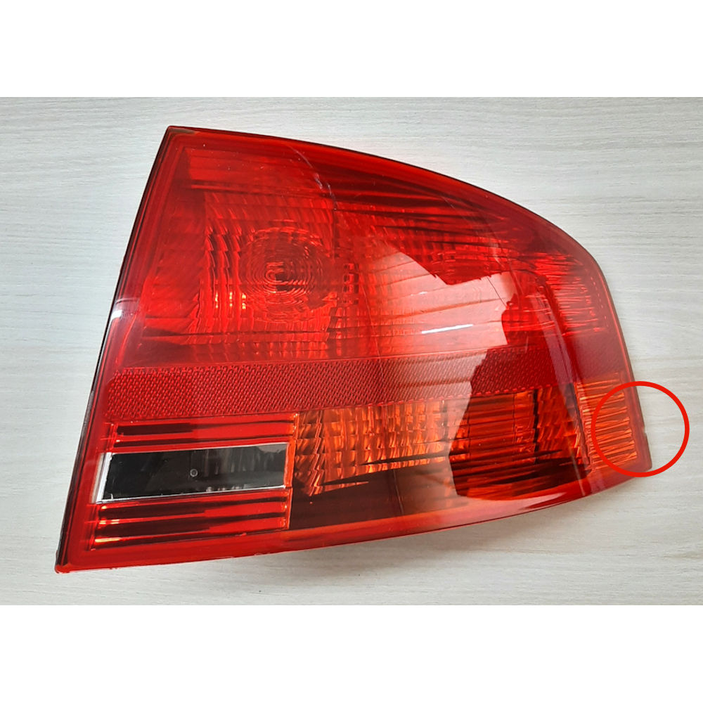 Stop spate lampa Audi A4 (B7), 11.2004-03.2008, Sedan, partea Dreapta, exterior;tip bec P21W; fara soclu bec ; Omologare: ECE, DEPO COLT CIOBIT