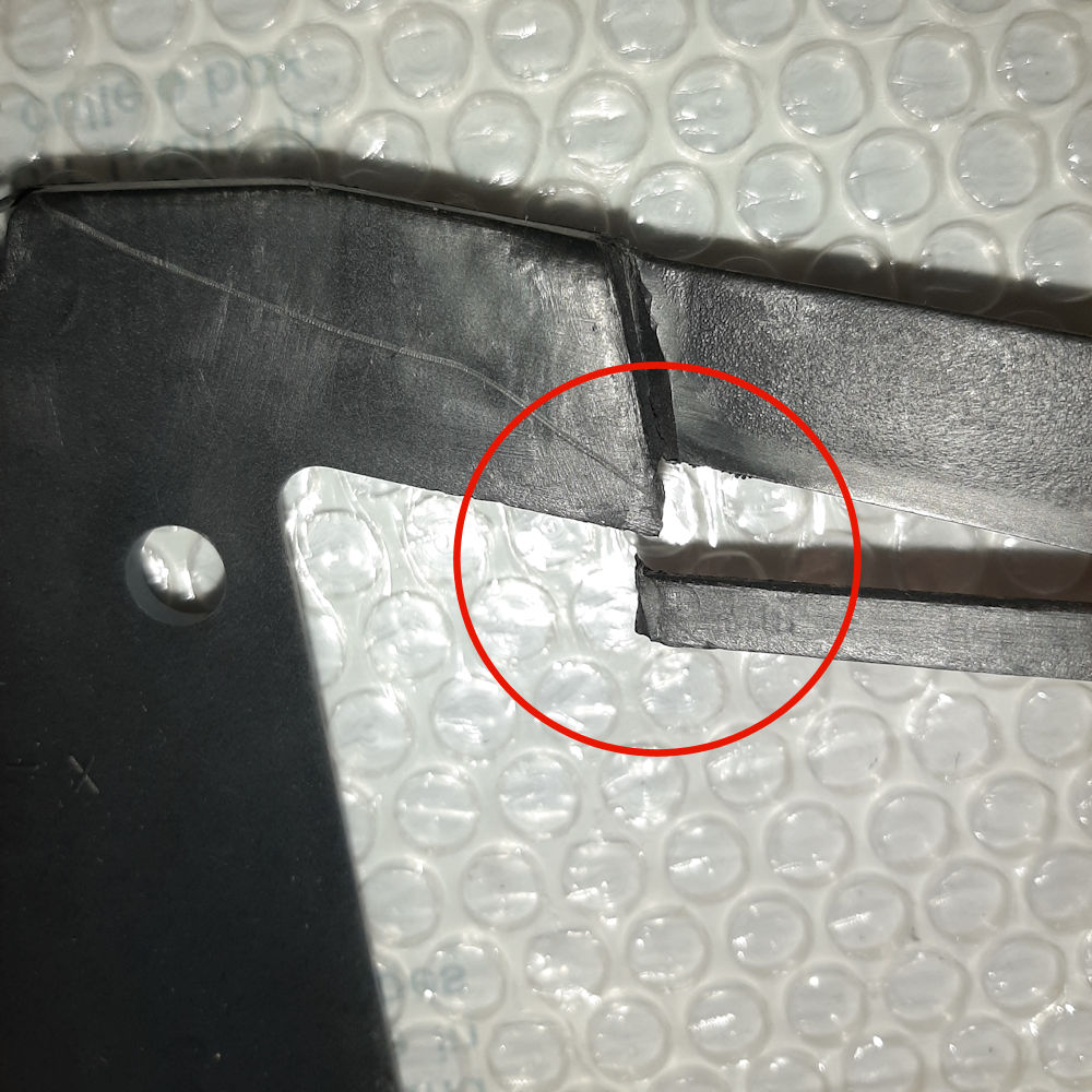 Spoiler bara fata fata Vw Touareg (7p5), 04.2010-, 7P6807061 COLT RUPT