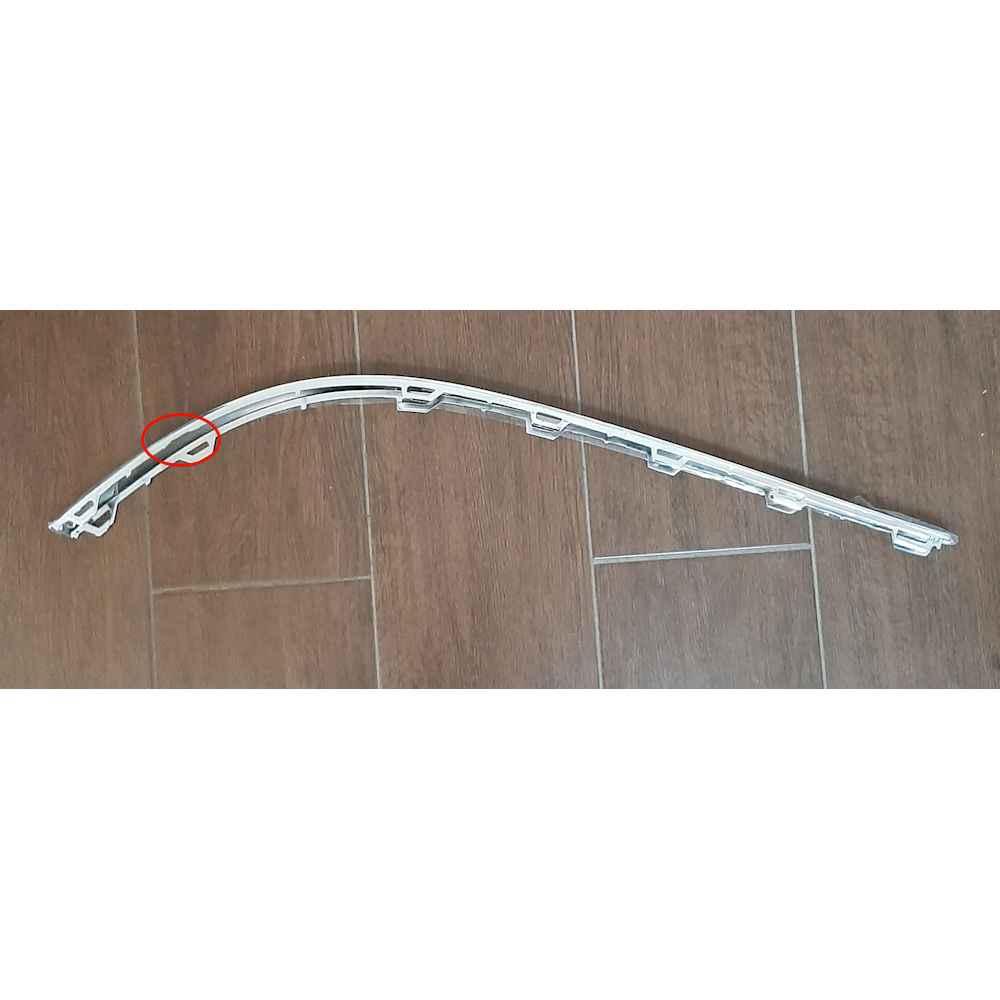 Bandou bara spate Vw CC (358), 11.2011-12.2016, partea dreapta cu crom, 3C8807460B; 3C8807460B3ZZ CLEMA RUPTA