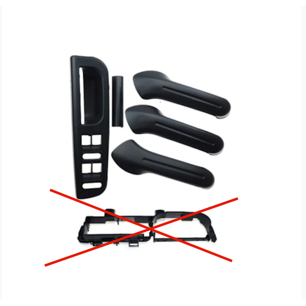 Set maner usa interior parte montare Fata, Spate, Skoda Superb (3u4), 02.2002-06.2008, VW Bora, 10.1998-11.2005; Golf 4 (1J) 08. LIPSA PIESA VEZI POZA