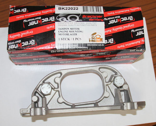 Suport tampon motor Dacia Logan 2004-2012, Sandero 2008-2012, partea stanga , Breckner