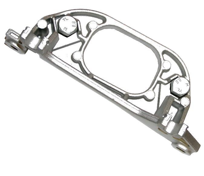Suport tampon motor Dacia Logan 2004-2012, Sandero 2008-2012, partea stanga , Breckner